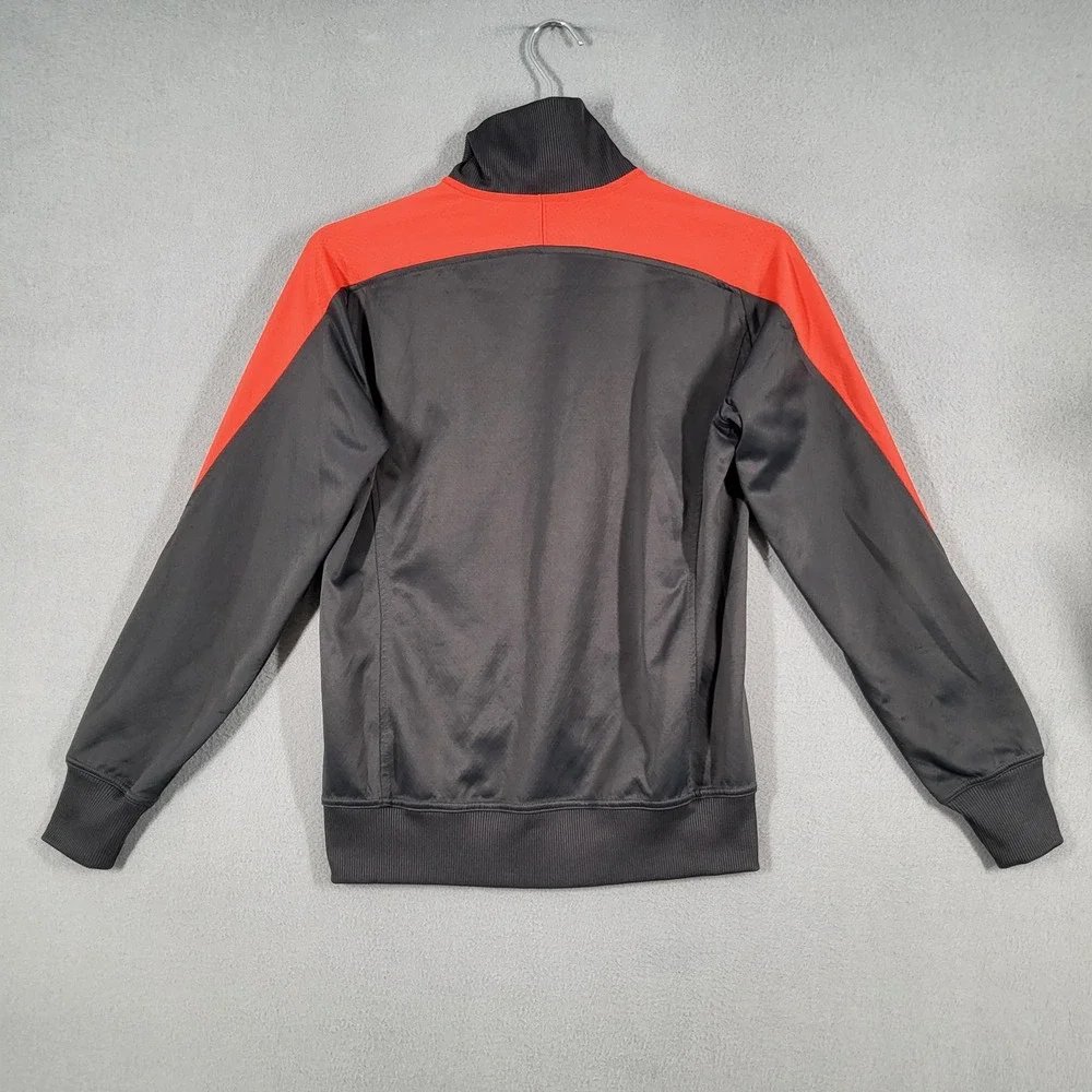 Nike Track Jacket Men's M‎ Gray Dri-Fit Full Zip Athletic Sportswear
